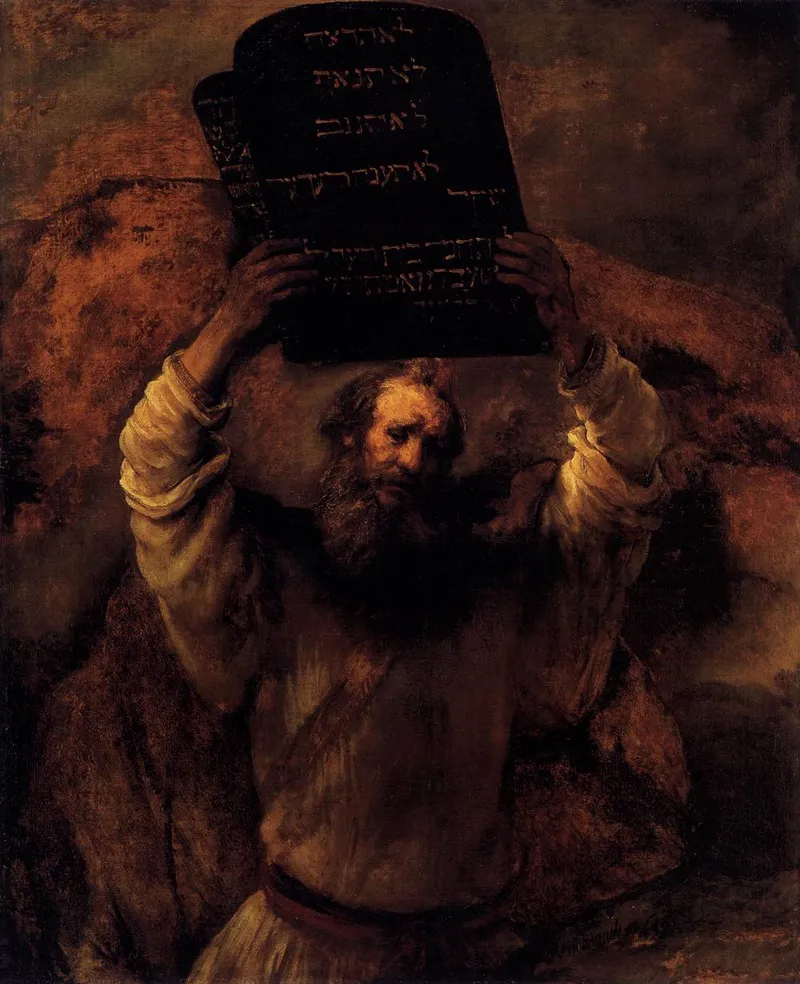 Moses with the Tablets of the Law