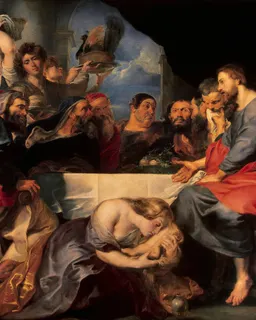 The Feast of Simon the Pharisee by Peter Paul Rubens