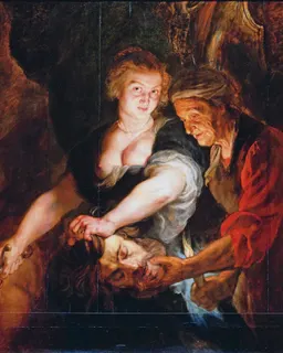 Judith with the Head of Holofernes by Peter Paul Rubens