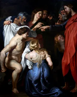 The Raising of Lazarus by Peter Paul Rubens