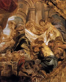 Solomon and the Queen of Sheba by Peter Paul Rubens