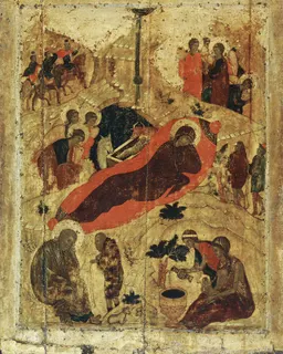 The Nativity by Andrei Rublev