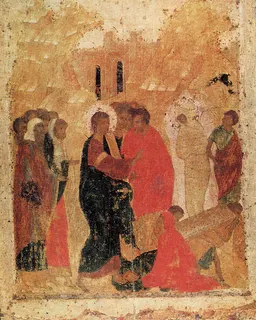 The Resurrection of Lazarus by Andrei Rublev