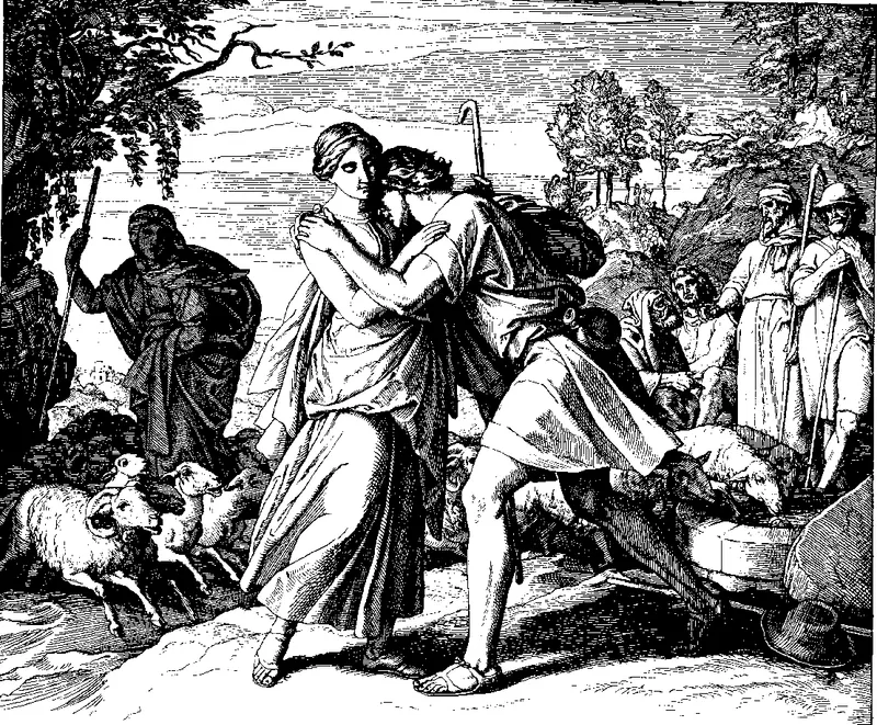 Jacob and Rachel at the Well