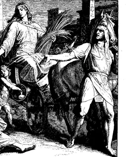 Joseph's Exaltation by Julius Schnorr von Carolsfeld
