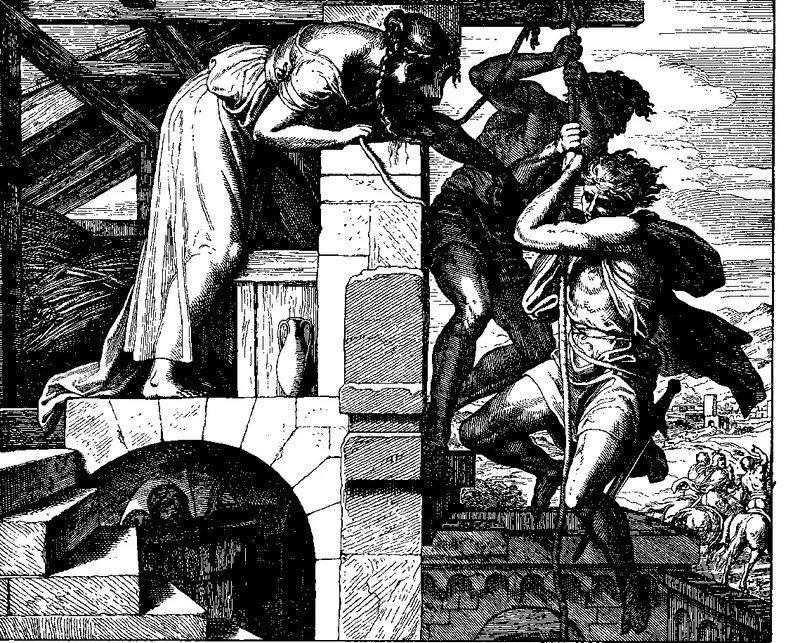 Rahab Hides the Spies