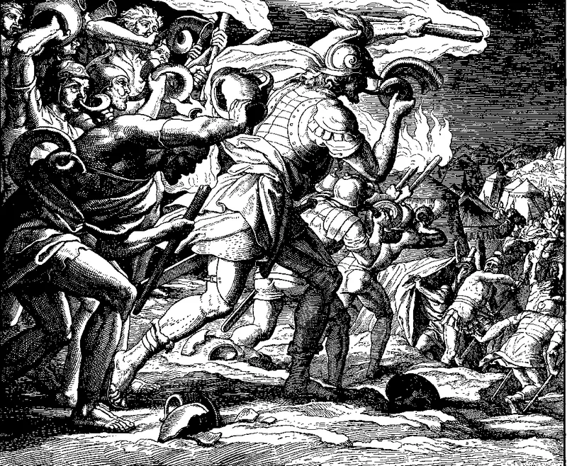 Gideon's Victory over the Midianites