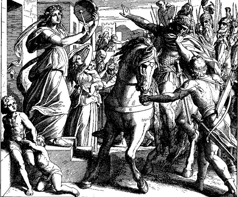 Jephthah and His Daughter