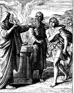 David's First Anointing by Julius Schnorr von Carolsfeld