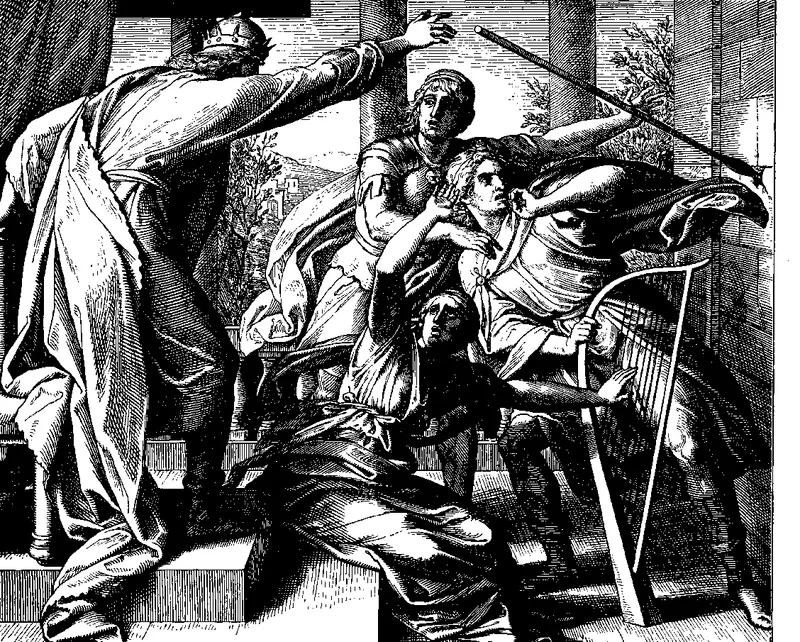 Saul Tries to Kill David