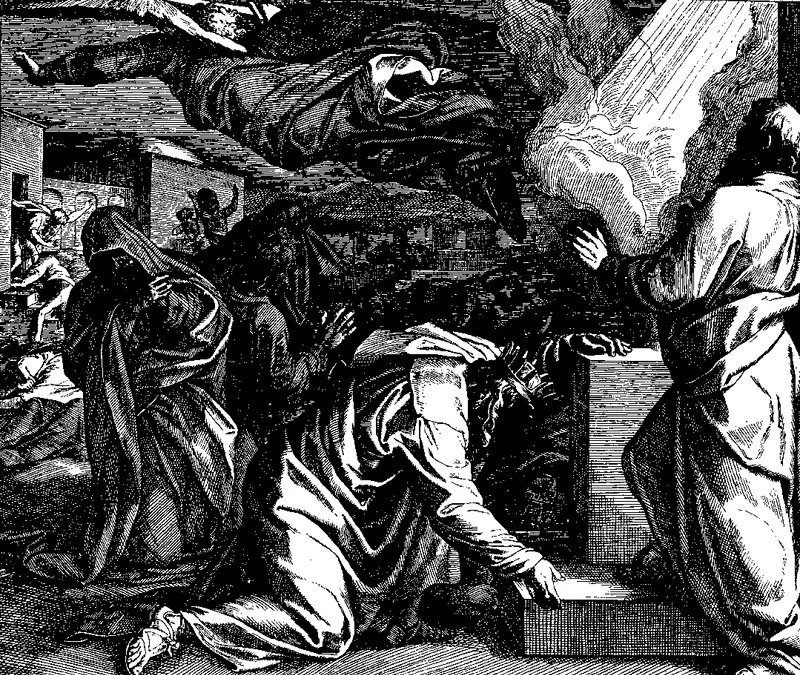 David's Census Punished by Pestilence