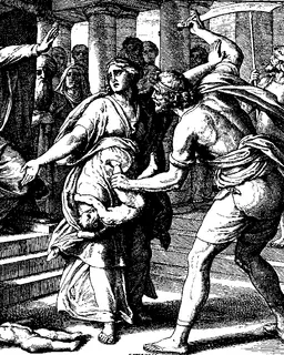 Solomon's Judgment by Julius Schnorr von Carolsfeld