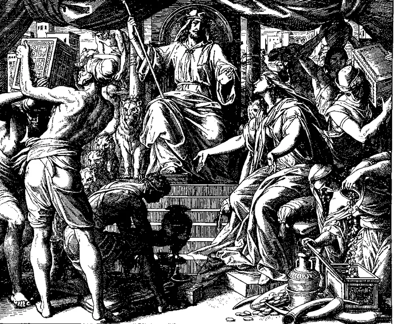 The Queen of Sheba Visits Solomon