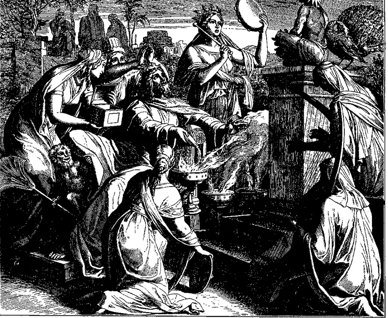 Solomon Falls into Idolatry
