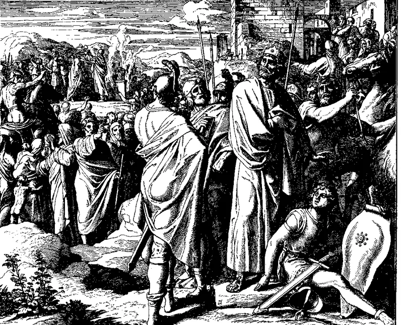The Kingdom Divided under Rehoboam and Jeroboam