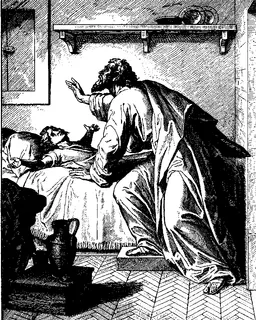 The Widow's Son Raised to Life by Julius Schnorr von Carolsfeld