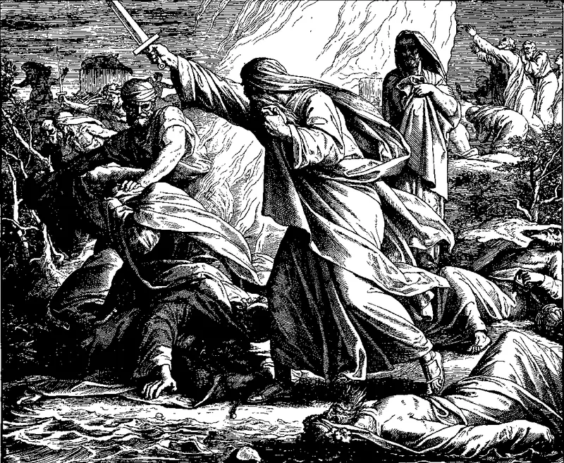 Elijah Slays the Prophets of Baal