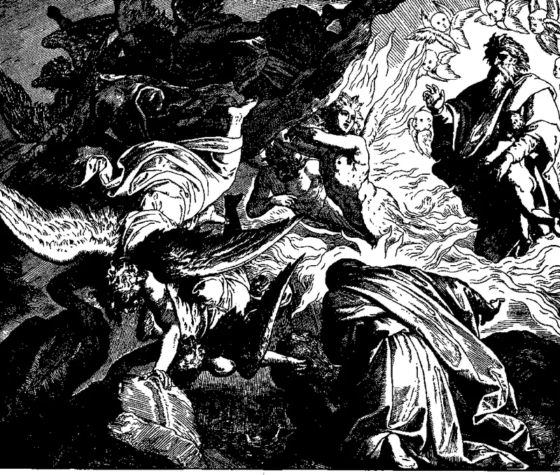 The Lord Appears to Elijah on Horeb