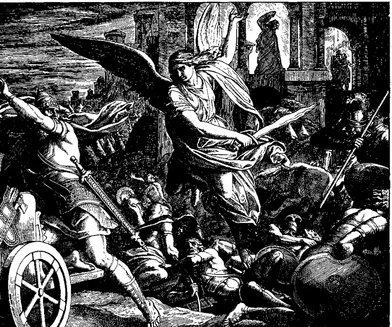 Sennacherib's Power Broken at Hezekiah's Prayer