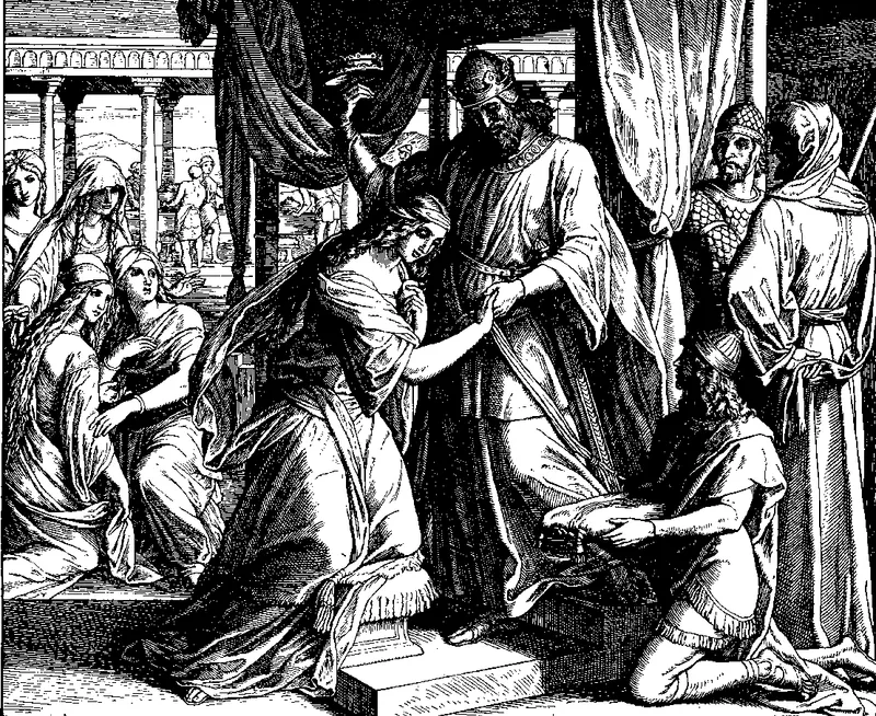Esther Chosen Queen by Ahasuerus