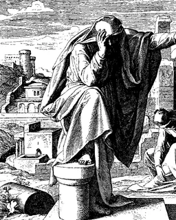 Jeremiah's Lamentation by Julius Schnorr von Carolsfeld
