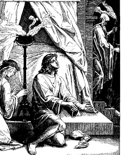 The Prayer of Tobias and Sarah by Julius Schnorr von Carolsfeld