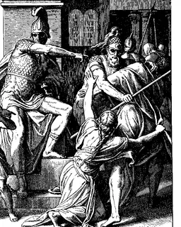 Antiochus Persecutes Faithful Israelites by Julius Schnorr von Carolsfeld