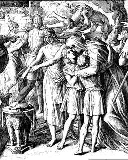 Martyrdom of the Seven Brothers and Their Mother by Julius Schnorr von Carolsfeld