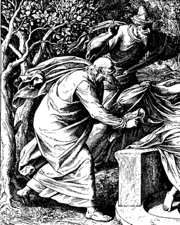 Susanna and the Two Elders by Julius Schnorr von Carolsfeld