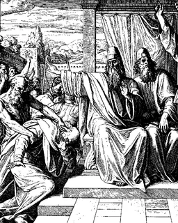 Daniel Delivers Susanna from Death by Julius Schnorr von Carolsfeld