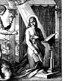 The Annunciation by Julius Schnorr von Carolsfeld