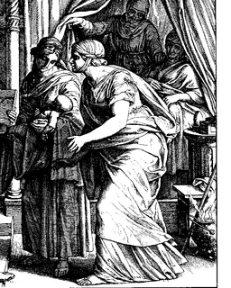 The Birth of John the Baptist by Julius Schnorr von Carolsfeld