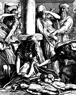 The Massacre of the Innocents at Bethlehem by Julius Schnorr von Carolsfeld