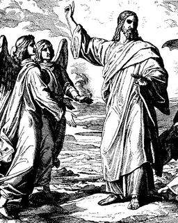 The Temptation of Christ by Julius Schnorr von Carolsfeld