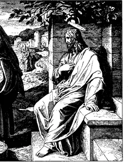 Jesus and the Samaritan Woman by Julius Schnorr von Carolsfeld