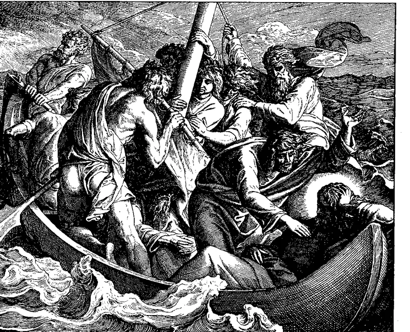 Jesus Asleep during the Storm