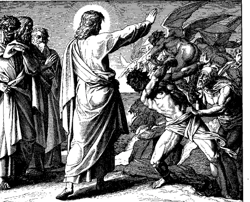 Jesus Casts Out Devils