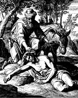 The Parable of the Good Samaritan by Julius Schnorr von Carolsfeld