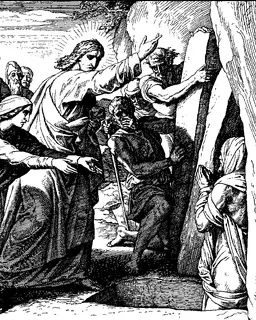 The Raising of Lazarus by Julius Schnorr von Carolsfeld
