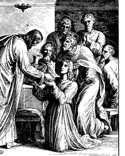 The Institution of the Last Supper by Julius Schnorr von Carolsfeld