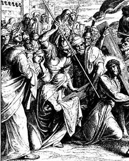 The Carrying of the Cross by Julius Schnorr von Carolsfeld