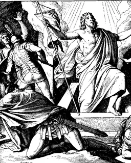 The Resurrection of Jesus by Julius Schnorr von Carolsfeld