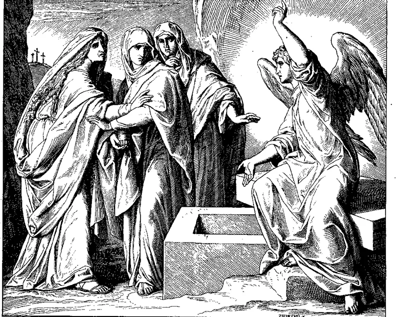 The Women at Jesus's Tomb