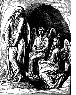 Mary Magdalene Seeks the Lord by Julius Schnorr von Carolsfeld