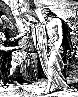 The Risen Savior Appears to Mary Magdalene by Julius Schnorr von Carolsfeld