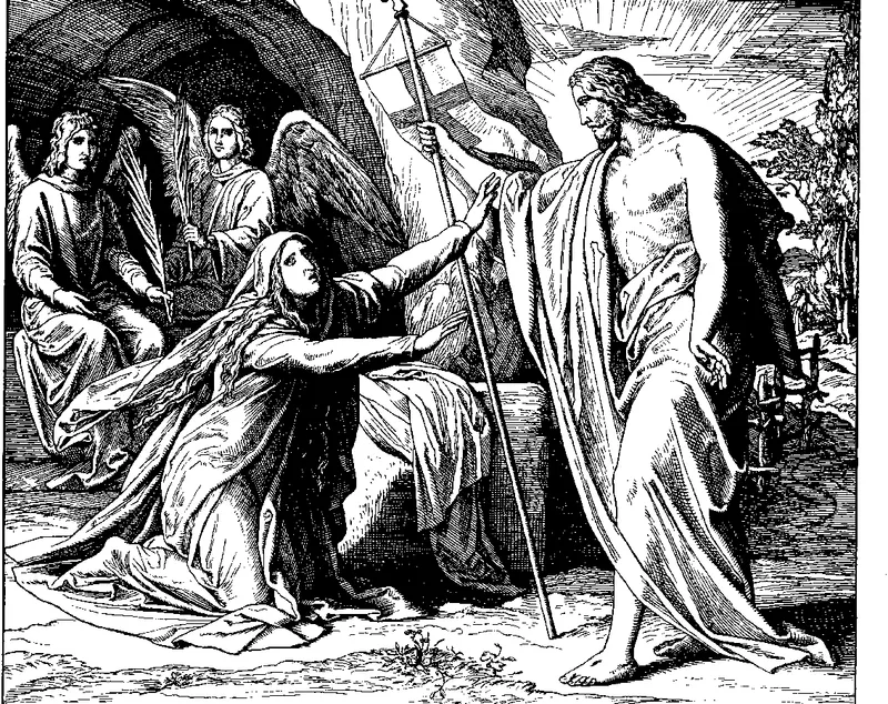 The Risen Savior Appears to Mary Magdalene