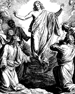 The Ascension of Jesus by Julius Schnorr von Carolsfeld