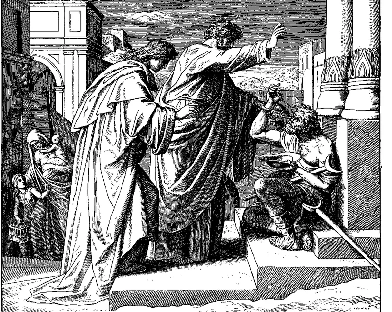 The Healing of the Lame Man