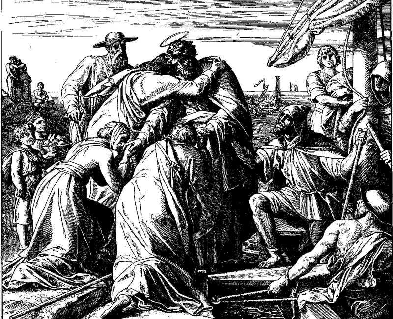 Paul Takes Leave of the Ephesians