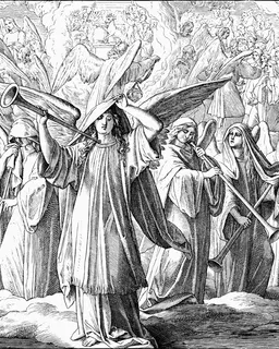 The Opening of the Seventh Seal by Julius Schnorr von Carolsfeld